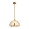 Varaluz - 1070P01LSG - One Light Pendant - Chroman Empire - Satin Gold
