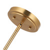 Varaluz - 1070P01LSG - One Light Pendant - Chroman Empire - Satin Gold
