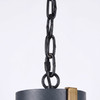 Varaluz - 536M01ZNCBRZ - One Light Mini Pendant - Brasserie - Blackened Zinc/Heritage Bronze