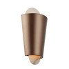 Varaluz - 529W02BGMB - Two Light Wall Sconce - Rock On - Brontourage/Matte Black