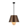 Varaluz - 529P04BGMB - Four Light Pendant - Rock On - Brontourage/Matte Black