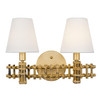Varaluz - 360B02FG - Two Light Bath - Nevis - French Gold