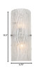 Varaluz - AC1102 - Two Light Wall Sconce - Brilliance - Chrome