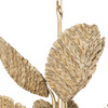 Varaluz - 901C09FGN - Nine Light Chandelier - Banana Leaf - French Gold/Natural Seagrass