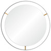Varaluz - 610010 - Mirror - Varaluz Casa - Matte Black