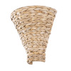 Varaluz - 502W01FGN - One Light Wall Sconce - Hilton Head - French Gold/Natural Seagrass