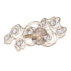 Varaluz - 500W01HGOB - One Light Wall Sconce - Ethereal Rose - Havana Gold Ombre/Polished Stainless Accents