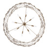 Varaluz - 500C08HGOB - Eight Light Chandelier - Ethereal Rose - Havana Gold Ombre