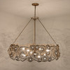 Varaluz - 500C08HGOB - Eight Light Chandelier - Ethereal Rose - Havana Gold Ombre