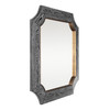 Varaluz - 449MI36A - Wall Mirror - Farra - Cerused Black/Weathered Brass