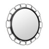 Varaluz - 444MI30MBTS - Mirror - Chains of Love - Matte Black/Textured Silver