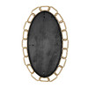 Varaluz - 444MI24MBTG - Mirror - Chains of Love - Matte Black/Textured Gold