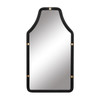 Varaluz - 407MI08MBFG - Mirror - Federal Case - Matte Black/French Gold