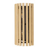 Varaluz - 387W02MBH - Two Light Wall Sconce - Suratto - Matte Black/Honey Blonde