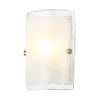 Varaluz - 385W01BNS - One Light Wall Sconce - Fairchild - Black/Polished Nickel/Satin Brass