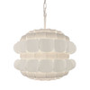 Varaluz - 382P03MW - Three Light Pendant - Swoon - Matte White