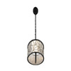 Varaluz - 381N06MBAR - Six Light Linear Pendant - Scribble - Matte Black/Artifact