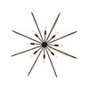 Varaluz - 379C08MBS - Eight Light Chandelier - Machina - Matte Black/Sulihiya