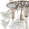 Varaluz - 378S04GDAR - Four Light Semi-Flush Mount - Wildflower - Gold Dust/Artifact