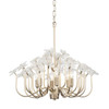Varaluz - 378C06GDAR - Six Light Chandelier - Wildflower - Gold Dust/Artifact