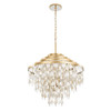 Varaluz - 377C10FG - Ten Light Chandelier - Kalani - French Gold