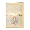 Varaluz - 376W01SB - One Light Wall Sconce - Morgan - Satin Brass