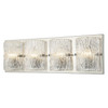 Varaluz - 376B04BN - Four Light Bath - Morgan - Brushed Nickel