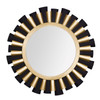 Varaluz - 372MI36MBFG - Mirror - Daphne - Matte Black/French Gold