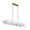 Varaluz - 370N10HG - Ten Light Linear Pendant - Cosmos - Havana Gold