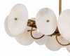 Varaluz - 370N10HG - Ten Light Linear Pendant - Cosmos - Havana Gold