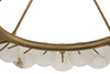 Varaluz - 370C06HG - Six Light Chandelier - Cosmos - Havana Gold