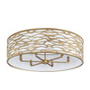 Varaluz - 348S06HG - Six Light Convertible Semi-Flush/Pendant - Kato - Havana Gold