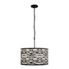 Varaluz - 348P05CB - Five Light Pendant - Kato - Carbon Black