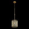Varaluz - 345P01FGMB - One Light Pendant - Windsor - French Gold/Matte Black