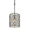 Varaluz - 345P01CBHG - One Light Pendant - Windsor - Carbon/Havana Gold