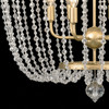 Varaluz - 343P06HG - Six Light Pendant - Voliere - Havana Gold