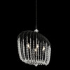 Varaluz - 343N06MB - Six Light Pendant - Voliere - Matte Black