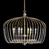 Varaluz - 343N06HG - Six Light Pendant - Voliere - Havana Gold