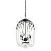 Varaluz - 343F06MB - Six Light Pendant - Voliere - Matte Black