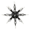 Varaluz - 311S04CB - Four Light Wall/Ceiling Light - Orbital - Carbon