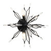Varaluz - 311P16CB - 16 Light Pendant - Orbital - Carbon