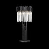 Varaluz - 309T03MBFG - Three Light Table Lamp - Matrix - Matte Black/French Gold