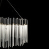 Varaluz - 309P12MBFG - 12 Light Pendant - Matrix - Matte Black/French Gold