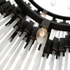 Varaluz - 309C14MBFG - 14 Light Chandelier - Matrix - Matte Black/French Gold