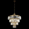 Varaluz - 297P19HG - 19 Light Pendant - Social Club - Havana Gold