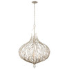 Varaluz - 271P06GD - Six Light Pendant - Bask - Gold Dust