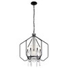 Varaluz - 270P07OX - Seven Light Pendant - Barcelona - Onyx