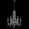 Varaluz - 270C06TR - Six Light Chandelier - Barcelona - Transcend Silver