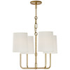Visual Comfort Signature - BBL 5080G-S - Four Light Chandelier - Go Lightly - Gild