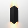 ET2 - E41562-BK - LED Wall Sconce - Fractal - Black
